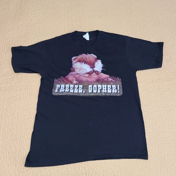 Vintage Caddy Shack (Freeze, Gopher !) T shirt size M - Picture 2 of 4
